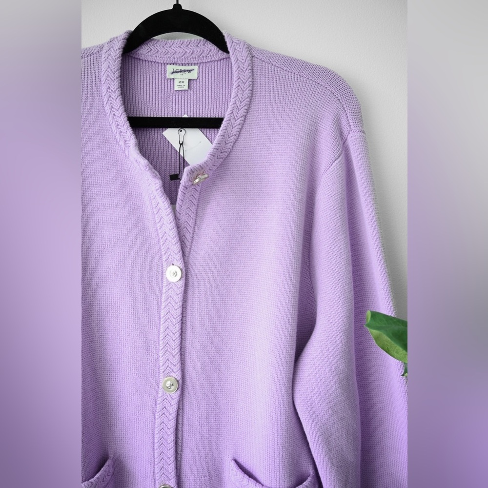 J Crew Heavy Knit Cardigan NWT - Picture 2 of 7
